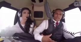 Damat sürpriz yapmak için kiralamıştı: Düğüne giden helikopter düştü