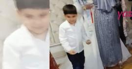 Düğünde beklenmedik olay! Videoyu tekrar izleyince anladı