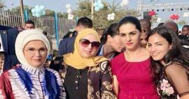 Emine Erdoğan'dan İsrail saldırısında hayatını kaybeden Zeina için taziye mesajı