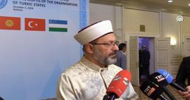 Diyanet İşleri Başkanı Ali Erbaş'tan Filistin mesajı