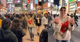 Japonya'da eğlenmelere doyamayan Gülben Ergen eleştirilere sitem etti: Bana çok gördüler!