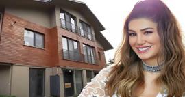 Doğanın içinde sakin bir hayat: Nadide Sultan'ın lüks villasında yok yok!