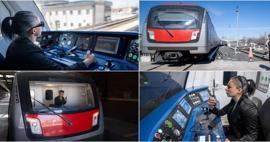 Ankara metrosunun kadın vatmanı Ayşe Özmen: 9 yıldır mesleğini tutkuyla sürdürüyor