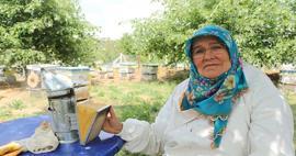 Gelin geldiği evde öğrendi! Zeynep Günay Tekin 47 yıldır arıcılık yapıyor