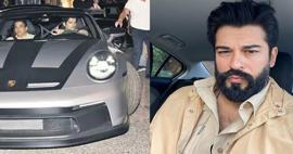 Burak Özçivit yeni arabasına servet döktü! Adeta yolların tozunu attırdı