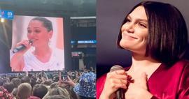 Meme kanseriyle mücadele eden Jessie J sahnelere gözyaşlarıyla veda etti!