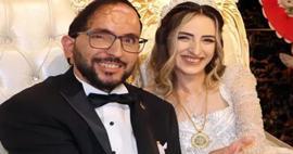 Patlamada sol yanı felç kalan gazinin mutlu günü! 14 yıllık kız arkadaşıyla dünyaevine girdi