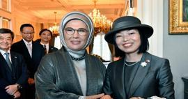Emine Erdoğan, Japonya Altes Prensesi ile görüştü