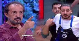 MasterChef'te şoke eden görüntüler! Yarışmacı Mehmet Şef'in üstüne yürüdü