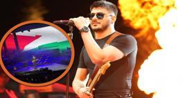 Semicenk, bu kez de Filistin için söyledi: "Kerkük Zindanı" herkesi duygulandırdı