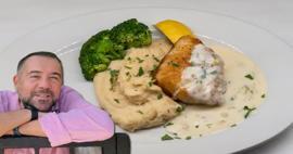 Balık sofralarının yeni gözdesi: Ata Demirer’den kremalı levrek tarifi!