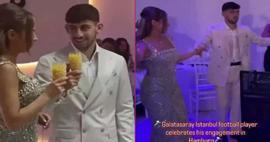 Galatasaraylı Yusuf Demir nişanlandı! Görüntülere yorum yağdı