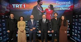 TRT 1'in iddialı dizisi Taşacak Bu Deniz'in galası gerçekleşti