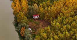 Sonbahar renklerine bürünen Acarlar Longozu görenleri mest ediyor!