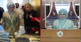 Emine Erdoğan'dan Kuveyt'te ziyaret ettiği Al-Salam Sarayı Müzesi'ne ilişkin paylaşım