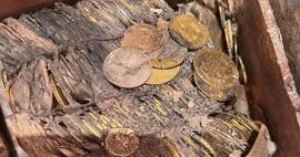 Bahçeye gömülen servet 60 yıl sonra ortaya çıktı: Tam 500 parça birinin değeri 52 milyon TL