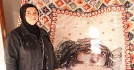 Ünlü Mozaik motifi, Kilis’in geleneksel yorganlarına yeni soluk getirdi