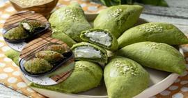 Hem g&ouml;ze hem damağa hitap eden ıspanaklı labneli poğa&ccedil;a tarifi!