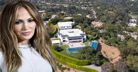 Jennifer Lopez s&uuml;per l&uuml;ks malikanesini satışa &ccedil;ıkardı: 12 yatak odası 24 banyosu...