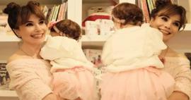 Song&uuml;l &Ouml;den'den duygusal paylaşım: Minik kızı artık 2 yaşında!