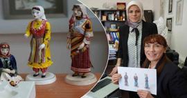 G&ouml;renleri hayran bıraktı: Kastamonu&rsquo;nun y&ouml;resel kıyafetli biblo bebekleri tescillendi!