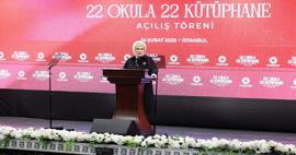 Emine Erdoğan&rsquo;dan TOGEMDER&rsquo;in "22 Okula 22 K&uuml;t&uuml;phane" Projesi a&ccedil;ılışına ilişkin paylaşım