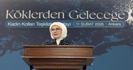 Emine Erdoğan'dan '&ccedil;ok b&uuml;y&uuml;k ve &ccedil;ok g&uuml;&ccedil;l&uuml; bir aileyiz' mesajı