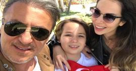 Barış Falay ve Esra Ronabay'ın oğulları b&uuml;y&uuml;d&uuml;: Mavi R&uuml;zgar artık 17 yaşında!