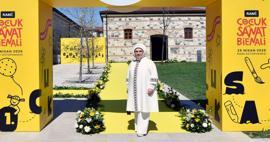 Emine Erdoğan'dan Rami &Ccedil;ocuk ve Sanat Bienali'nin a&ccedil;ılışına ilişkin paylaşım