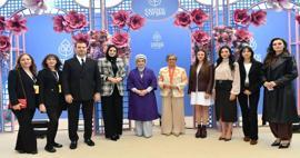 Emine Erdoğan, TOGEM-DER'in geleneksel "Cemre &Ccedil;arşısı"nın a&ccedil;ılışına katıldı