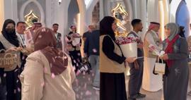 T&uuml;rkiye'den yola &ccedil;ıkan ilk hacı kafilesi kutsal topraklara ulaştı!