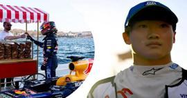 İstanbul d&uuml;nya vitrininde! Formula 1 pilotu Yuki Tsunoda T&uuml;rkiye'ye hayran kaldı