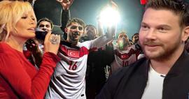 Milli Takım Marşı hazırlayan Sinan Ak&ccedil;ıl'dan Ajda Pekkan'a &ouml;zel ziyaret!
