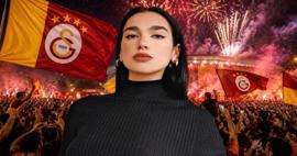 Galatasaray kutlamalar i&ccedil;in kesenin ağzını a&ccedil;tı! 'Dua Lipa' iddiası g&uuml;ndemi salladı