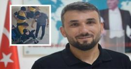 M&uuml;d&uuml;r yardımcısı engelli &ouml;ğrenciyi sırtında taşıdı!