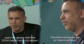 Haluk Levent'in konuşmasına engel: Gazze soykırımını eleştirdi yayın kesildi! 