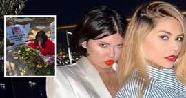 Bahar Candan'ın acı bayramı: Nihal Candan'ın mezarı başında g&ouml;zyaşlarına boğuldu!