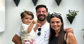 İsmail Demirci oğlu Ali ile sakal kestiği anları paylaştı!