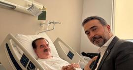 AK Partili Hakan Han &Ouml;zcan'dan İbrahim Tatlıses'e ge&ccedil;miş olsun ziyareti