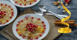 Şekersiz ve glutensiz aşure tarifi