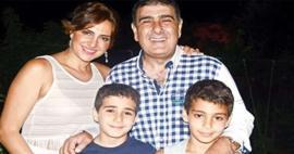 Eda ve Metin &Ouml;z&uuml;lk&uuml;'n&uuml;n oğullarını g&ouml;ren tanıyamıyor! "Delikanlı olmuşlar"