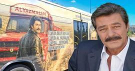 Kadir İnanır'ın hatırası İstanbul sokaklarında! 'Saygı otob&uuml;s&uuml;' seferlerine başladı