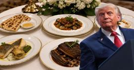 Trump T&uuml;rk mutfağına hayran kaldı: Yemeklere tam not verdi!