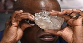 Afrika'da bulundu: D&uuml;nyanın en b&uuml;y&uuml;k elmasları arasına girdi