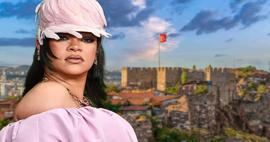 D&uuml;nyaca &uuml;nl&uuml; şarkıcı Rihanna'nın 'Ankara' hamlesi T&uuml;rk hayranlarını heyecanlandırdı!