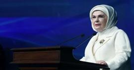 Emine Erdoğan Van G&ouml;l&uuml; Havzası koruma &ccedil;alışmaları i&ccedil;in Sıfır Atık Vakfı'na teşekk&uuml;r etti