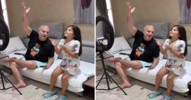 Mehmet Ali Erbil torunuyla videosunu paylaştı! Şarkı s&ouml;yledikleri anlar g&uuml;ndem oldu
