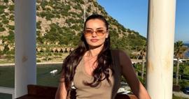 Fahriye Evcen'in k&uuml;&ccedil;&uuml;c&uuml;k &ccedil;antasının fiyatı şaşkına &ccedil;evirdi