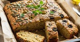 &Ccedil;ay saatlerinin sağlıklı alternatifi: Glutensiz tuzlu kek tarifi