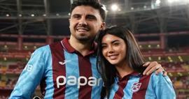 Trabzonspor'un yıldız futbolcusu Ozan Tufan'ın eşi Rojin Tufan Trabzon'a adapte oldu!